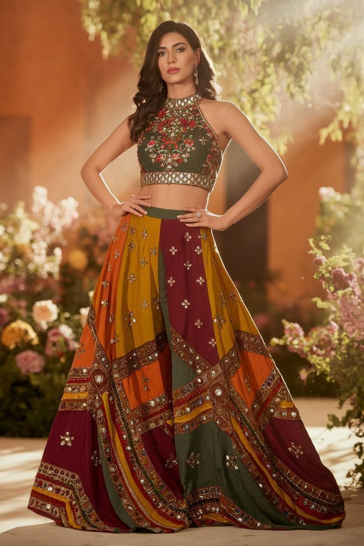 Mirror Bloom Lehenga