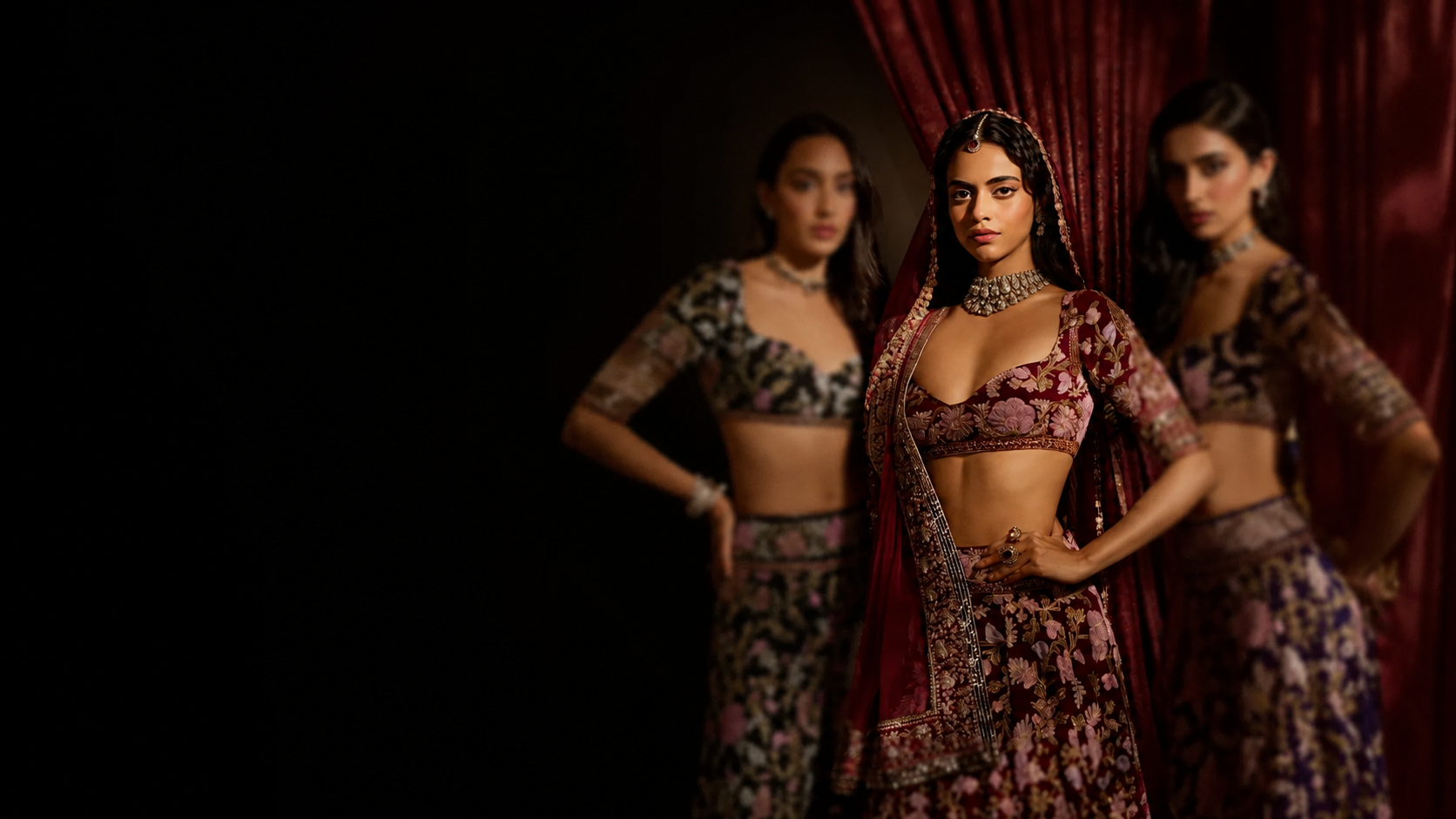 A quiet study in modern couture.